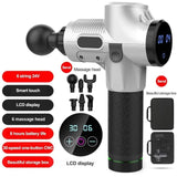 Muscle Massage Gun Deep Tissue Massager Therapy Gun Exercising Muscle Pain Relief Body Relaxation Slimming Shaping With Bag - Personal Perfection UK