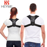 HEYME Adjustable Back Posture Corrector Clavicle Spine Back Shoulder Lumbar Brace Support Belt Posture Correction A - Personal Perfection UK